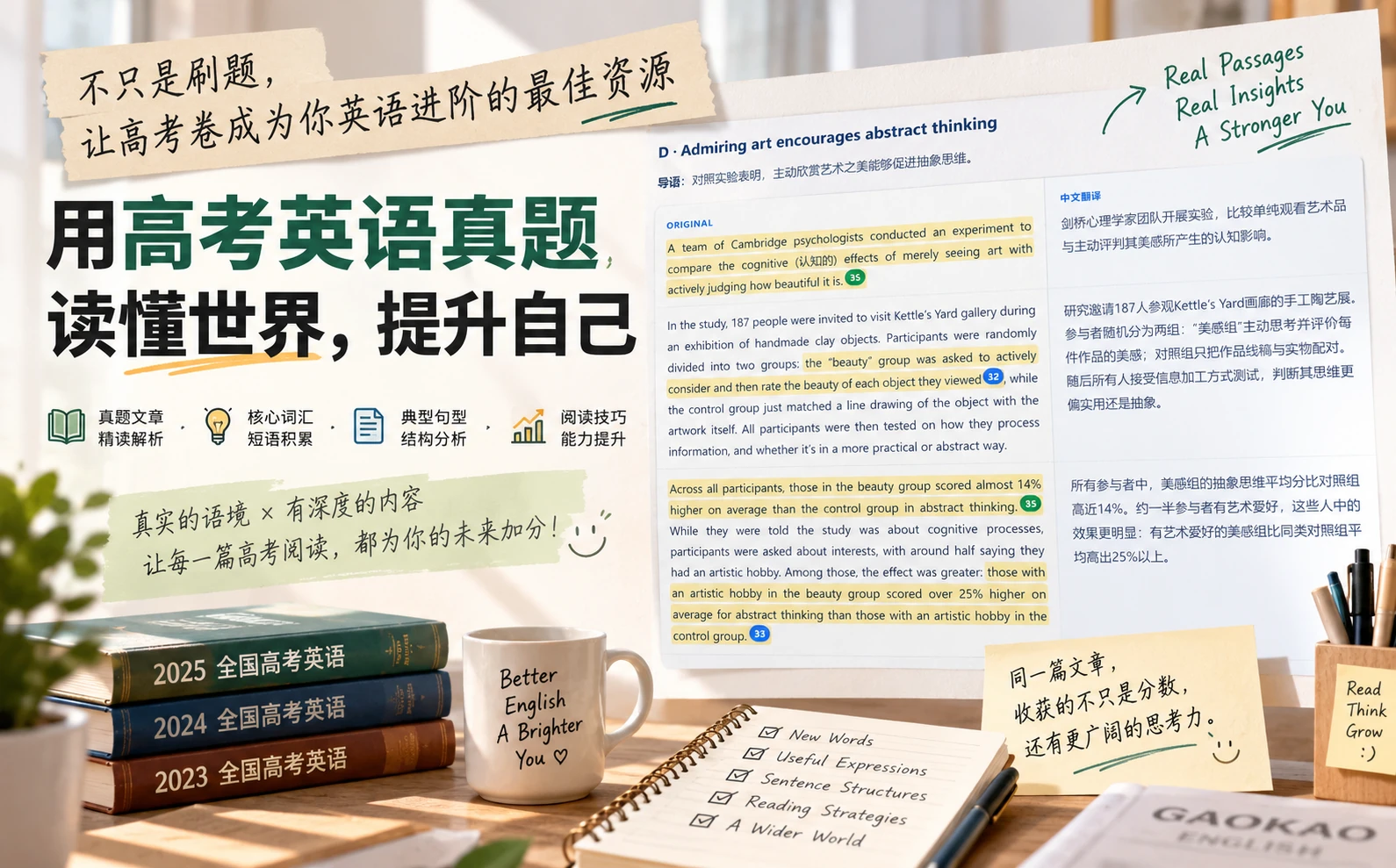 高考英语精读题库项目封面